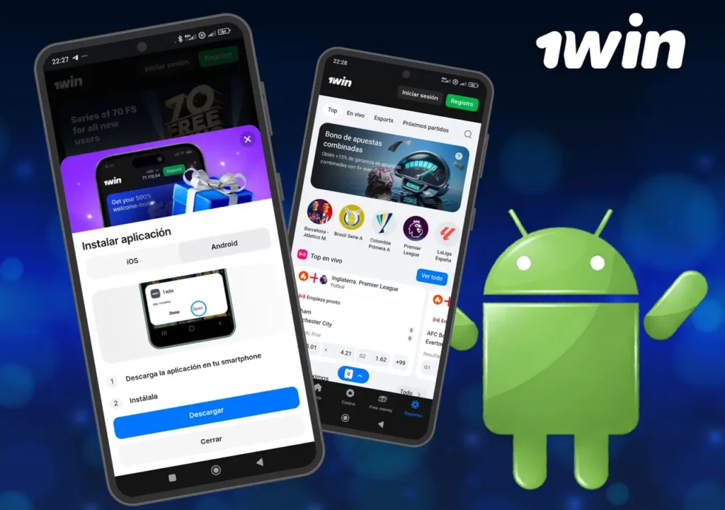 1Win App Argentina para Android