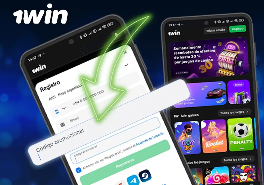Cómo obtener un código promocional de 1win