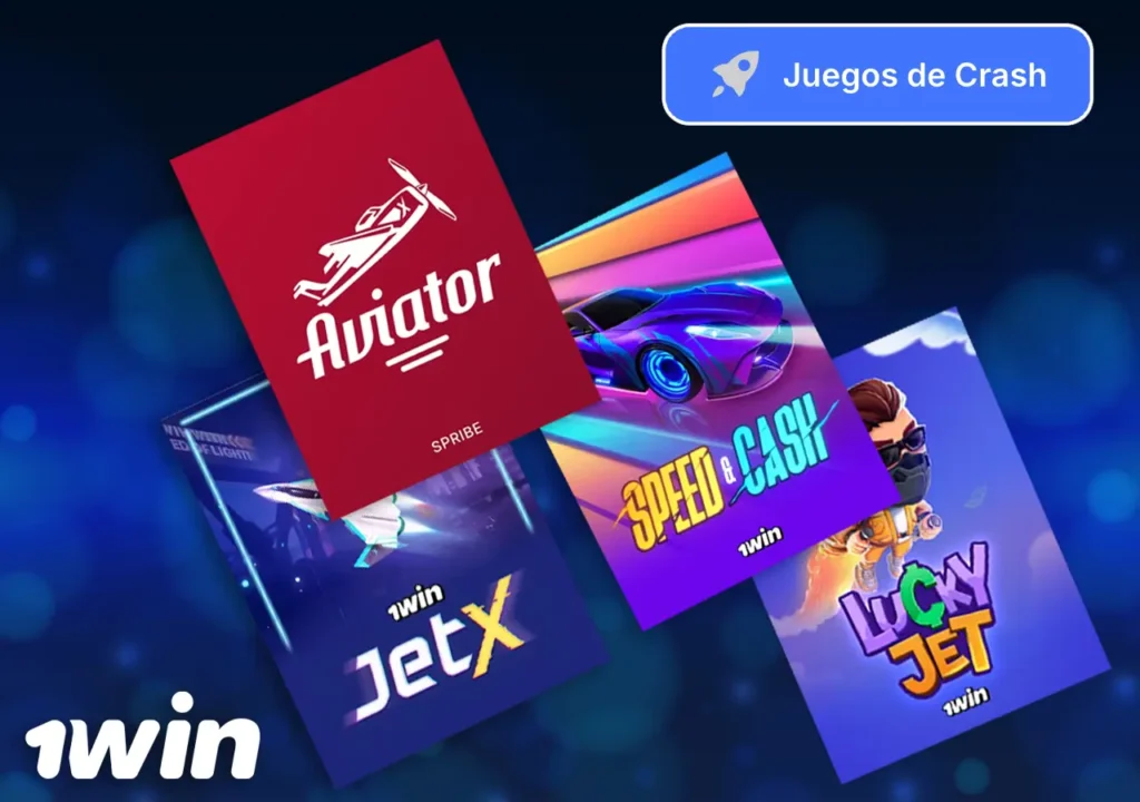 Juegos crash Casino 1Win